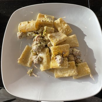 La Forchetta - Paccheri pistacchio ($28.00) - Italian Near Me - Burnaby, British Columbia
