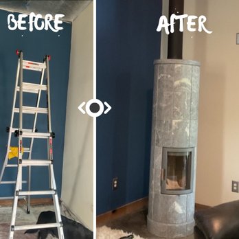 Dr Soot Chimney Sweep - Wood burning soap stone stove installation. - Chimney Sweeps Near Me - Sunrise Beach, Missouri Dr Soot Chimney Sweep - Wood burning soap stone stove installation. - Chimney Sweeps Near Me - Sunrise Beach, Missouri