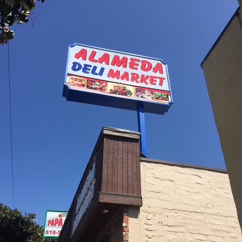 Alameda Market - Front sign - Meat Shops Near Me - Burbank, California