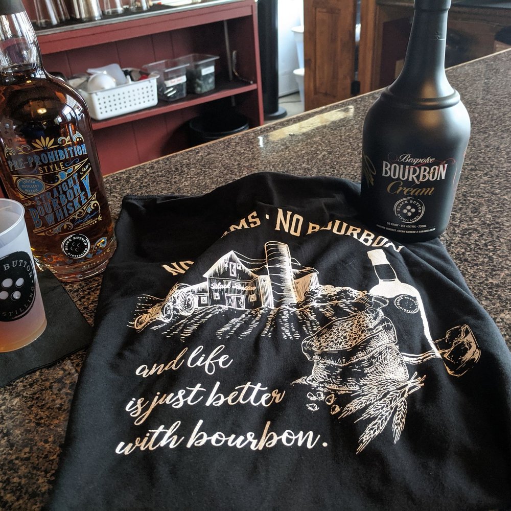 Pre-Prohibition Bourbon, Bourbon Cream, Tee,. And a double of the Double Barrel Bourbon. Pre-Prohibition Bourbon, Bourbon Cream, Tee,. And a double of the Double Barrel Bourbon.