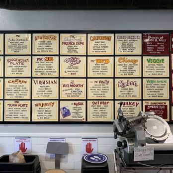 Pasadena Sandwich Company - Menu board. Many choices here and they all sound good - Sandwiches Near Me - Pasadena, California Pasadena Sandwich Company - Menu board. Many choices here and they all sound good - Sandwiches Near Me - Pasadena, California
