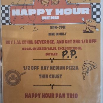 The Pan - Table menu - Pizza Near Me - Long Beach, California The Pan - Table menu - Pizza Near Me - Long Beach, California