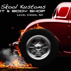 Old Skool Kustoms Paint and Body - New Logo