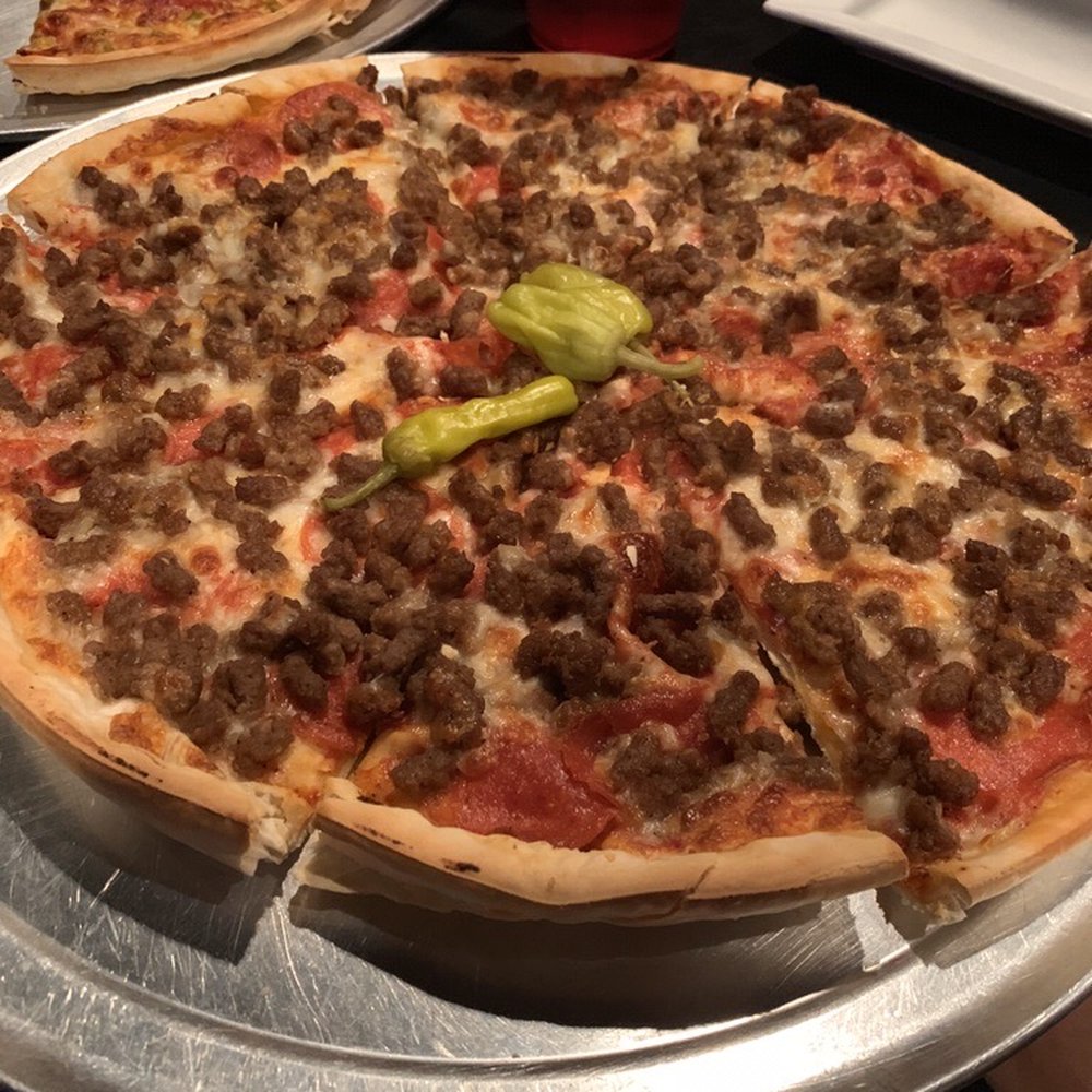 Rochetto's Pizzeria - Hamburger pizza - Pizza Near Me - Scott, Louisiana Rochetto's Pizzeria - Hamburger pizza - Pizza Near Me - Scott, Louisiana