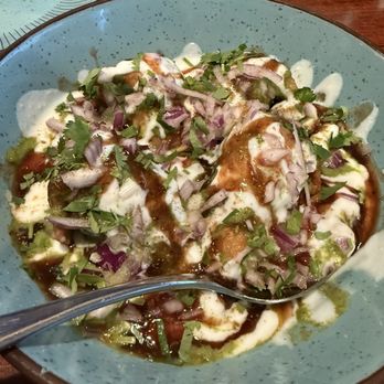 Essence Indian Cuisine - Samosa Chaat - Indian Near Me - Vacaville, California Essence Indian Cuisine - Samosa Chaat - Indian Near Me - Vacaville, California
