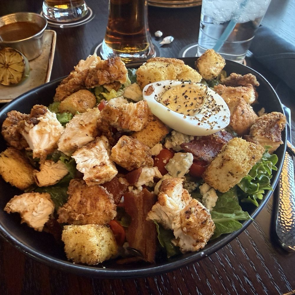 Fried chicken Cobb salad Fried chicken Cobb salad