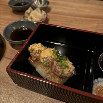 SUSHI-SAN - tuna crispy rice - Sushi Bars Near Me - Chicago, Illinois