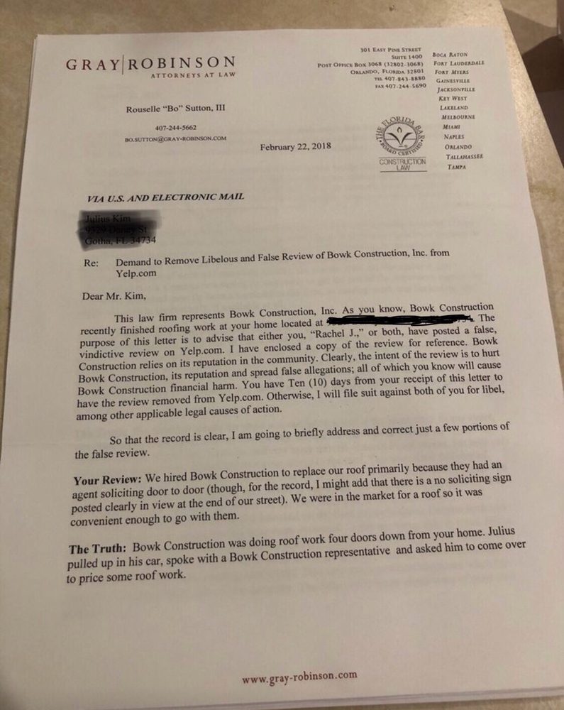 Slide of Bowk Construction