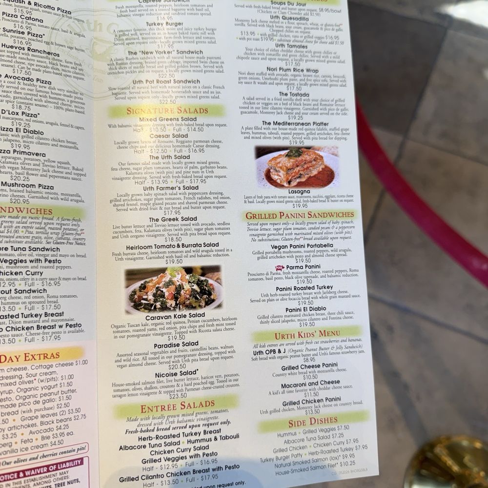 Urth Caffé - Orange - Menu May 2026 - Coffee & Tea Near Me - Orange, California Urth Caffé - Orange - Menu May 2026 - Coffee & Tea Near Me - Orange, California