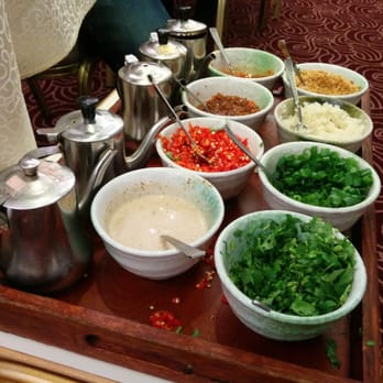 德興酒家 - Sauces to add to your hotpot experience. It's an extra $9 though. - Cantonese Near Me - Hong Kong, HK