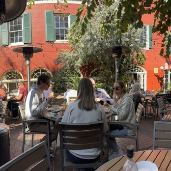 Harry's Seafood Bar & Grille - Harry's patio seating - Seafood Near Me - St Augustine, Florida