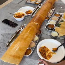 Paper roast 90 mm dosa..so crispy and yum.