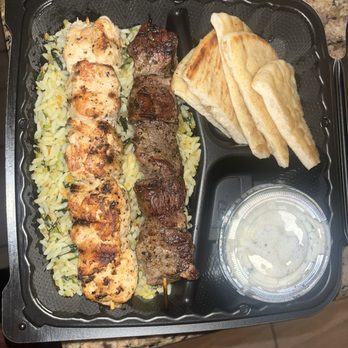 Samos Greek Island Grill - Chicken and steak protein - Greek Near Me - Baltimore, Maryland Samos Greek Island Grill - Chicken and steak protein - Greek Near Me - Baltimore, Maryland