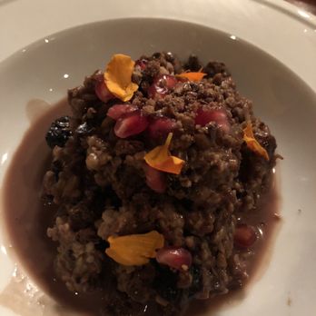 Bluebeard - Chocolate porridge for dessert. Yum! - New American Near Me - Indianapolis, Indiana Bluebeard - Chocolate porridge for dessert. Yum! - New American Near Me - Indianapolis, Indiana