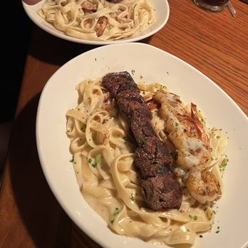 Outback Steakhouse - Steak and shrimp pasta (so good) - Steakhouses Near Me - Burbank, California Outback Steakhouse - Steak and shrimp pasta (so good) - Steakhouses Near Me - Burbank, California