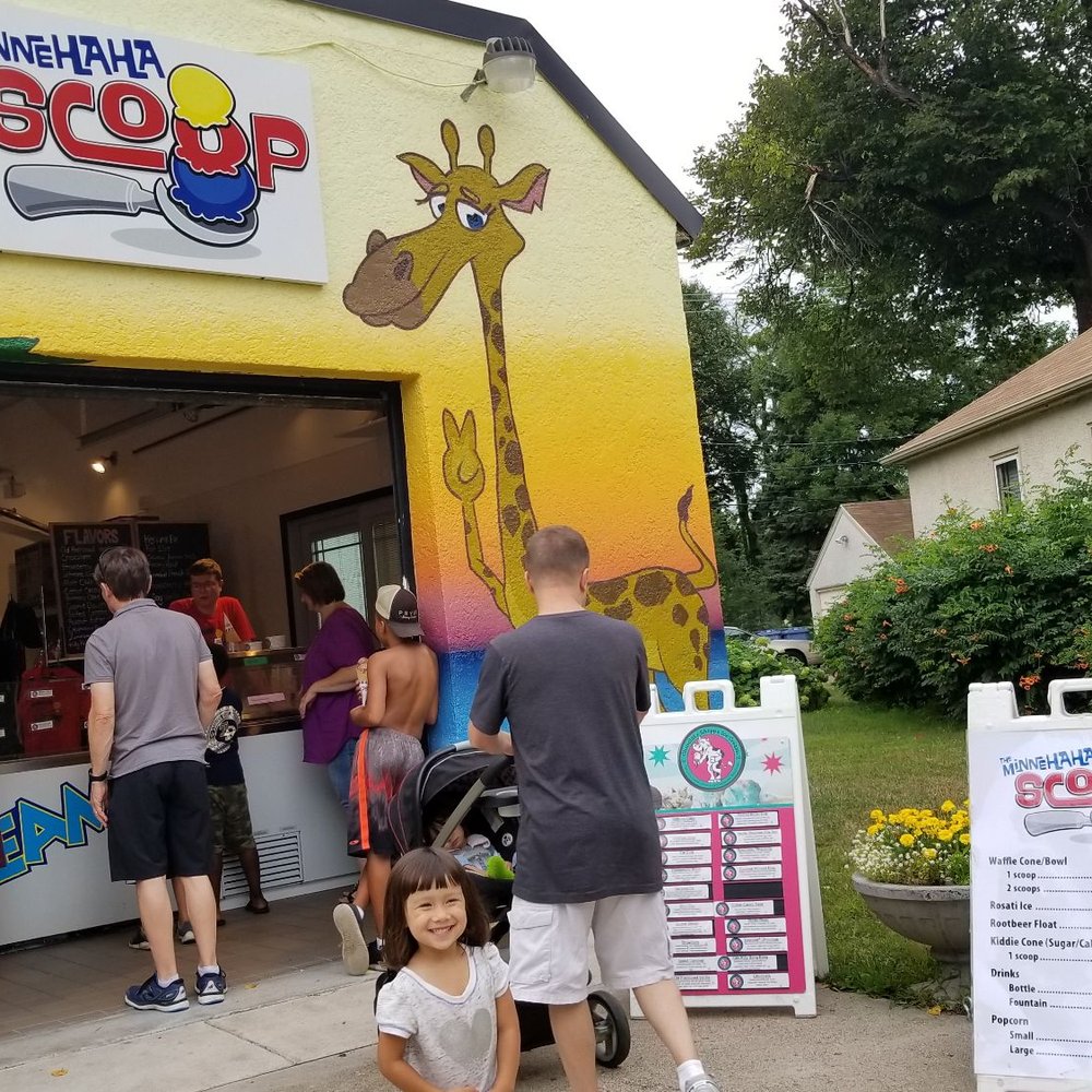 Minnehaha Scoop - a group of people standing outside of a building - Ice Cream & Frozen Yogurt Near Me - Minneapolis, Minnesota Minnehaha Scoop - a group of people standing outside of a building - Ice Cream & Frozen Yogurt Near Me - Minneapolis, Minnesota