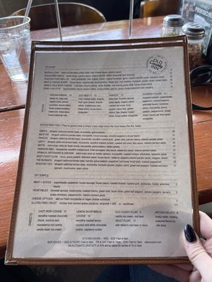 Menu photo 8 Old County Inn Pine, AZ