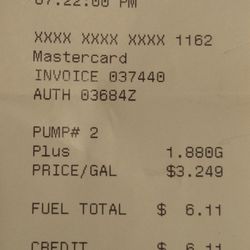Eagle Stop South - 2019-08-22 / $6.11 d'essence