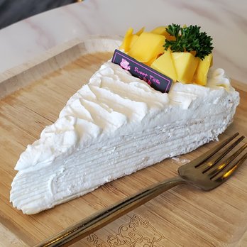 Sweet Talk - Mango Crepe ($8.99) - Desserts Near Me - Las Vegas, Nevada Sweet Talk - Mango Crepe ($8.99) - Desserts Near Me - Las Vegas, Nevada