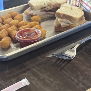 Paloma’s - Turkey club with tater tot's - Pizza Near Me - Wynne, Arkansas