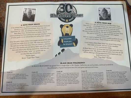 Menu photo 5 Black Bear Diner Sunnyvale Sunnyvale, CA Menu photo 5 Black Bear Diner Sunnyvale Sunnyvale, CA