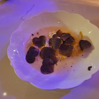 Her Place - Potato leek agnolotti (+$20/person for truffles) - French Near Me - Philadelphia, Pennsylvania Her Place - Potato leek agnolotti (+$20/person for truffles) - French Near Me - Philadelphia, Pennsylvania