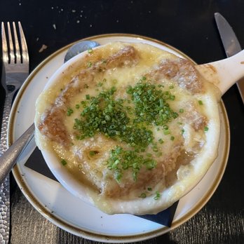 The Knotted Apron - French onion soup - French Near Me - Portland, Maine The Knotted Apron - French onion soup - French Near Me - Portland, Maine