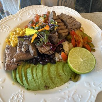 Glimmer Cafe - Steak bowl - Cafes Near Me - Delray Beach, Florida