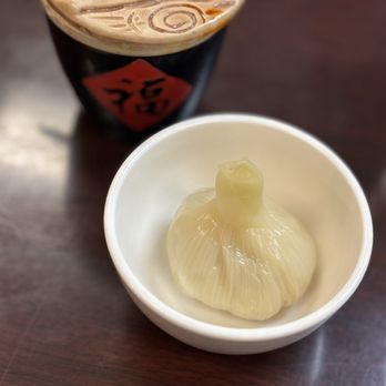 Xian Kitchen - Pickled whole garlic bulb! - Chinese Near Me - Milpitas, California
