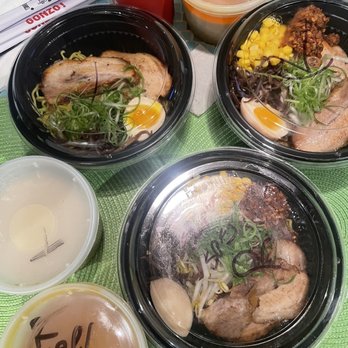 GONZO!  - Tonkotsu Ramen, Red Miso Ramen, and Red Miso Ramen super spicy - Ramen Near Me - Carlsbad, California