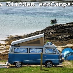 Clifden ecoBeach Camping & Caravanning Park - Wild Atlantic Way Clifden Campsite Connemara