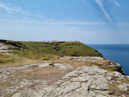 Tintagel Castle by null