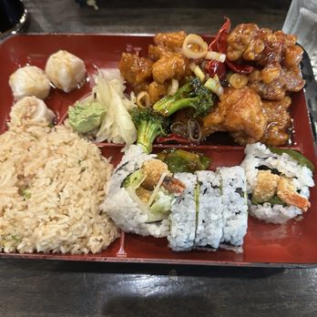 Geisha Sushi - General Tsos lunch special - Japanese Near Me - New York, New York