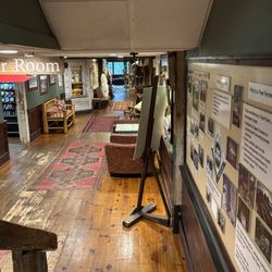 Entryway with merchandise