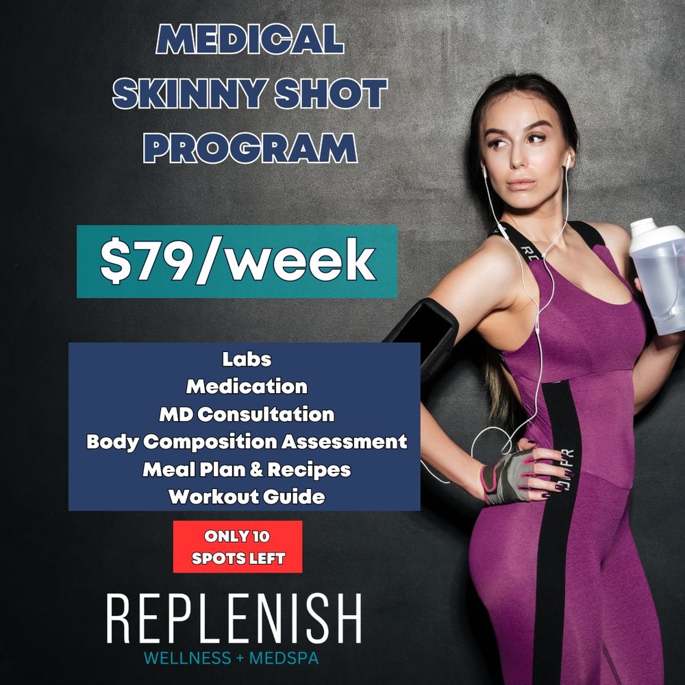 REPLENISH WELLNESS & MEDSPA Updated September 2024 6362 McLeod Dr