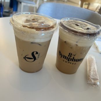 8th Symphony Coffee - Biscoff latte and tiramisu latte - Coffee & Tea Near Me - Cerritos, California