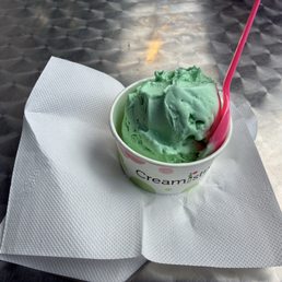 Mint ice cream