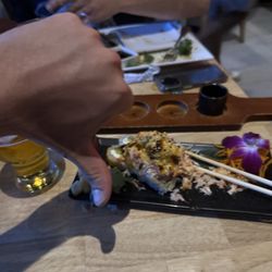 Volcano roll was ice cold when it came out.