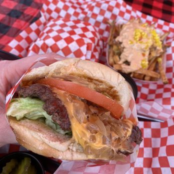 Burgersfield - Cheeseburger & the smash fries - Burgers Near Me - Bakersfield, California Burgersfield - Cheeseburger & the smash fries - Burgers Near Me - Bakersfield, California