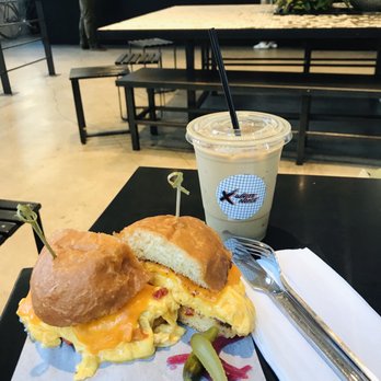 White Noise Coffee - Egg sandwich and iced decaf latte - Coffee & Tea Near Me - Brooklyn, New York White Noise Coffee - Egg sandwich and iced decaf latte - Coffee & Tea Near Me - Brooklyn, New York