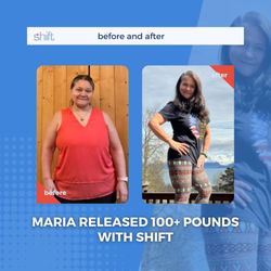 Shift Weight Mastery - Maria released over 100 pounds and transformed her life with the Shift Process.
