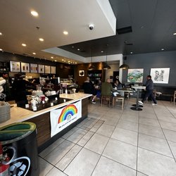 Starbucks - Inside and pickup counter