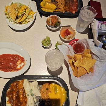 Pancho's Mexican Buffet - Very clean. Restrooms, they were scrubbing it. Friendly. Food is hot and very good.  Love this place. - Mexican Near Me - Mesquite, Texas