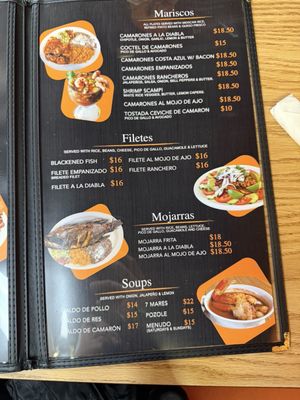 Menu photo 5 La Lomita Mex Grill Costa Mesa, CA