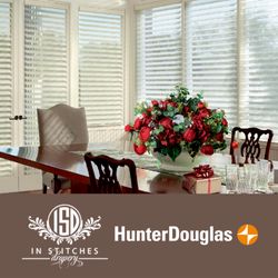 In Stitches Drapery - We offer Hunter Douglas window coverings.