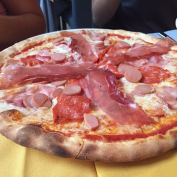 La Forchetta - Ham & Bacon Pizza - Italian Near Me - Milan, Michigan