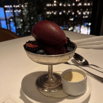 Café Carmellini - Berries & Asti Sorbetto - Cafes Near Me - New York, New York Café Carmellini - Berries & Asti Sorbetto - Cafes Near Me - New York, New York