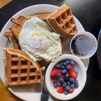 Empire Cafe - Not Fried Chicken Waffles - Breakfast & Brunch Near Me - Houston, Texas