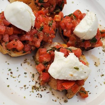 il Canale - Bruschetta with buffalo mozzarella - Italian Near Me - Washington, DC, District of Columbia