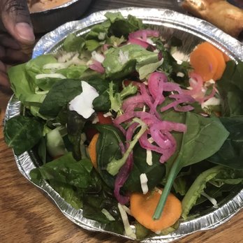 Slapfish - Salmon went with these greens! - Seafood Near Me - Indianapolis, Indiana